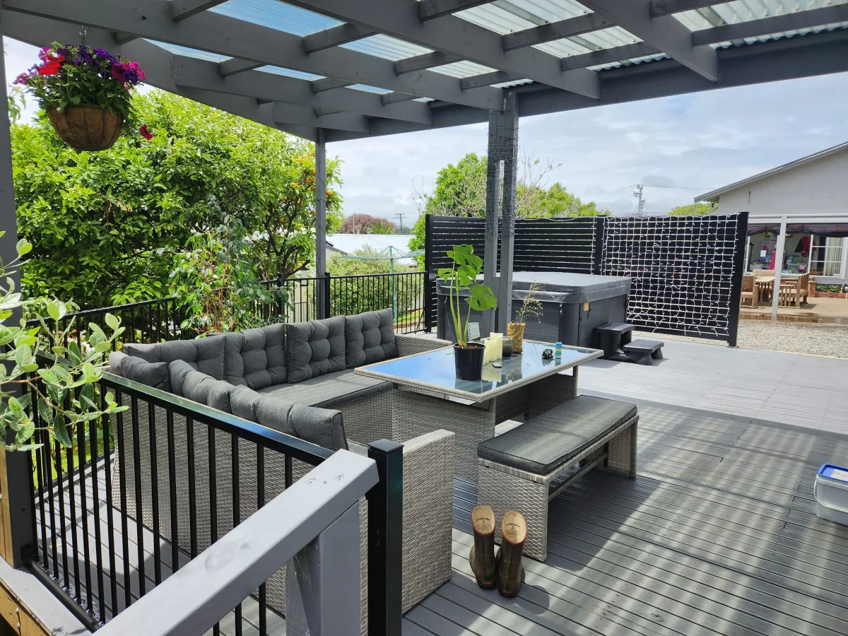 After photo 2 - Deck Pergola